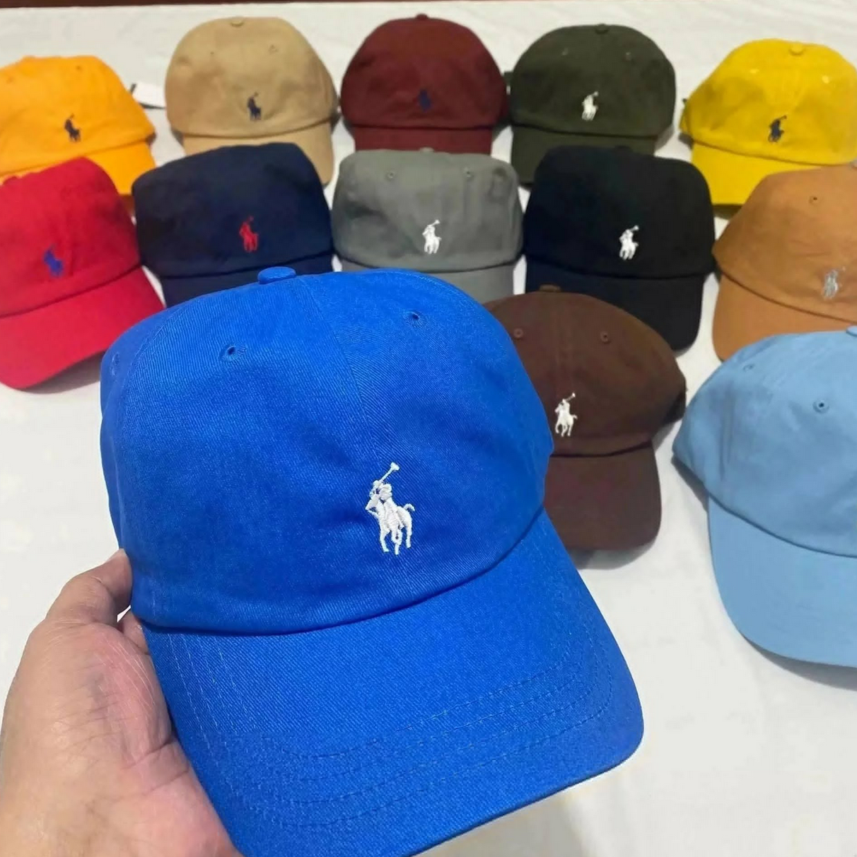 Classic Ralph Lauren tradition Baseball Cap Embroidery polo pony hat Adjustable