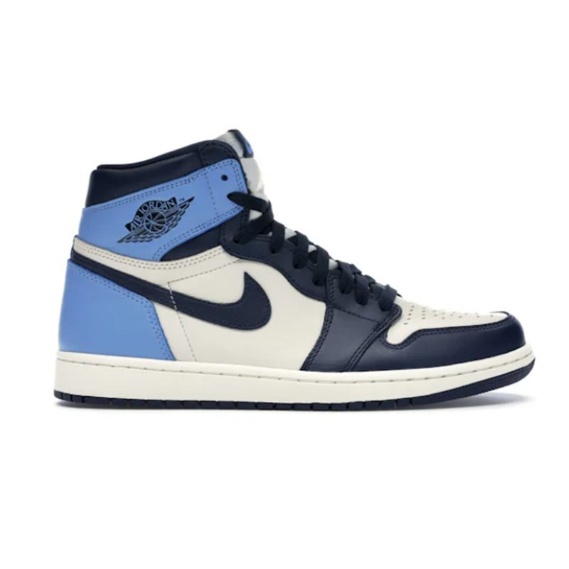 Jordan 1 Retro High Obsidian Mens