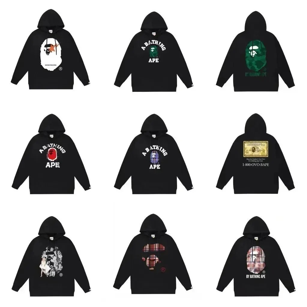 BAPE Color Camo College Pullover Hoodie