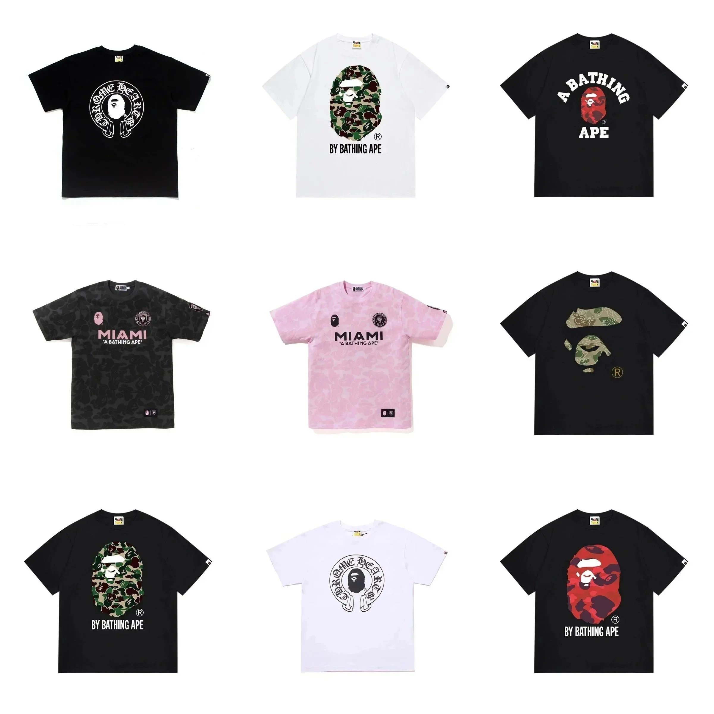 BAPE x Inter Miami Cf Camo Tee