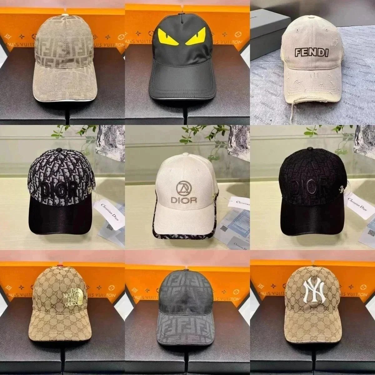 New internet celebrity baseball cap letter duckbill cap