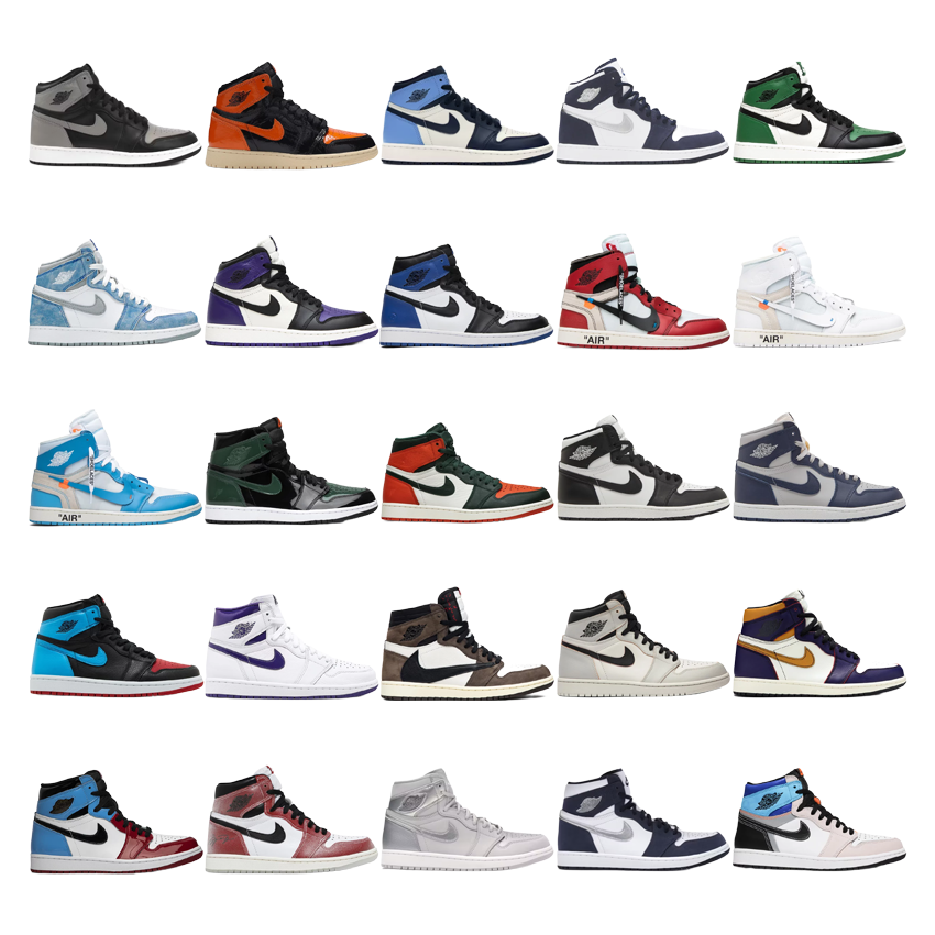 Jordan 1 Retro High SoleFly Art Basel Sail