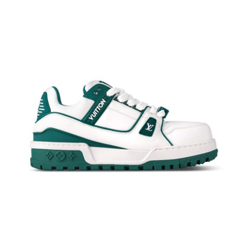 Louis Vuitton LV Trainer Maxi Sneaker White Green