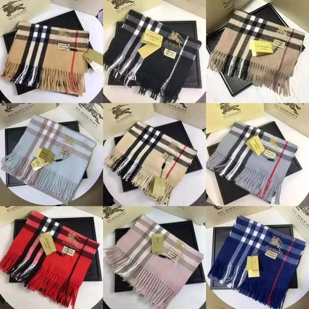Burberry Wool Scarves & Shawls for Women