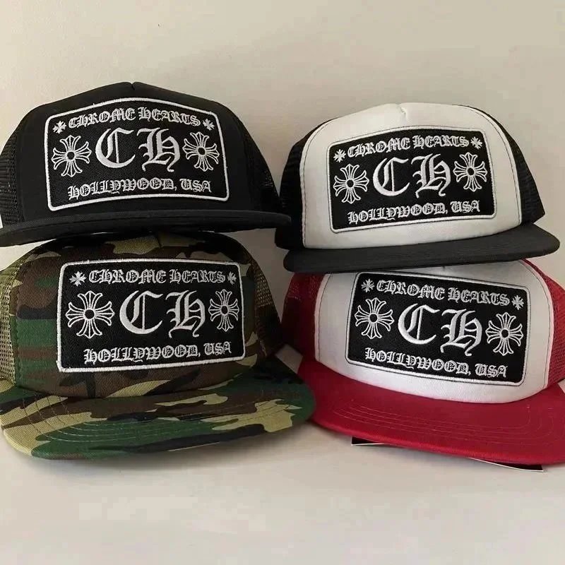 Chrome Hearts CH Hollywood Trucker Hat