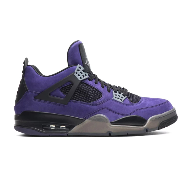 Buy Travis Scott x Air Jordan 4 Retro 'Purple Suede - Black Midsole'