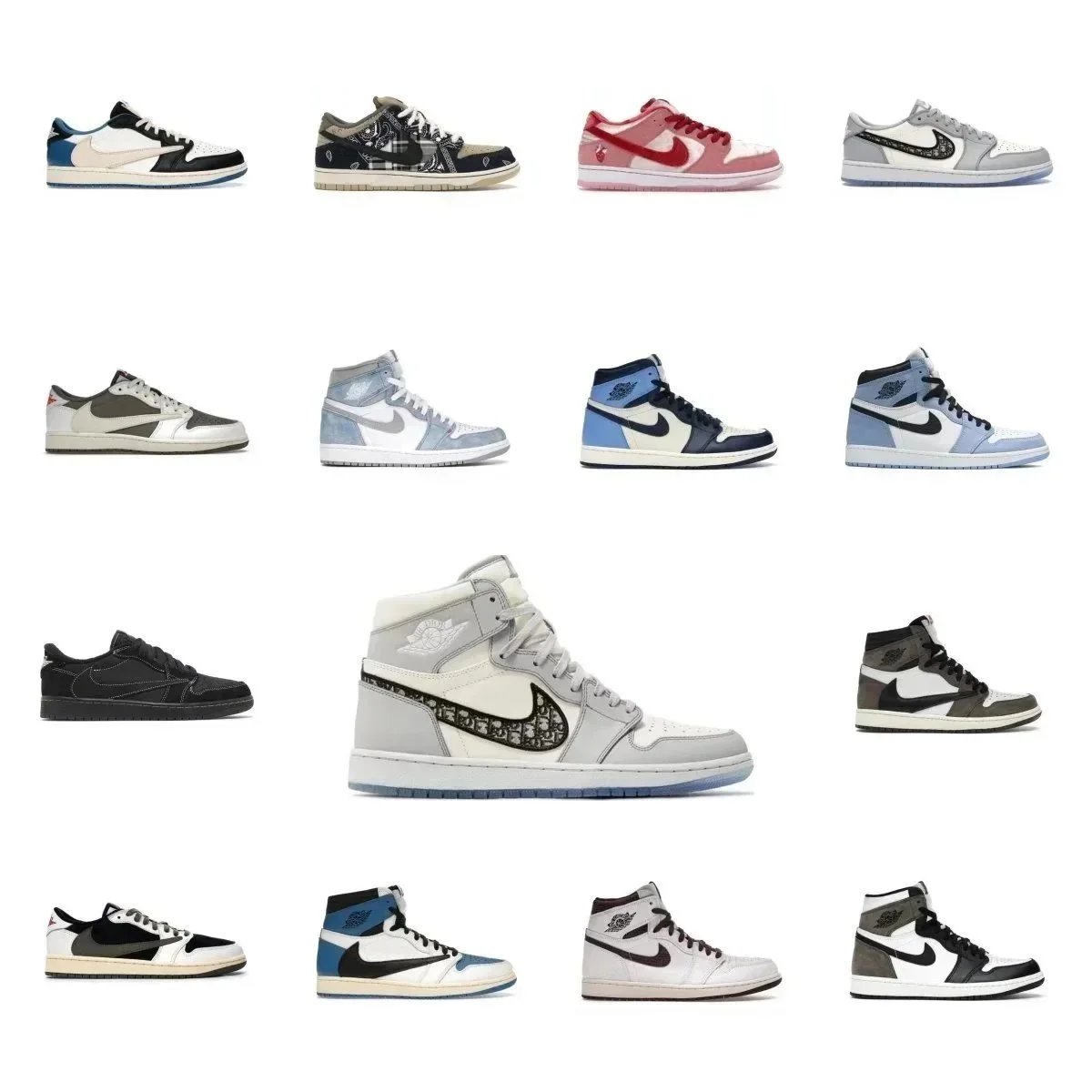Dior x Air Jordan 1 Low Gray for Sale - Authenticity Guaranteed