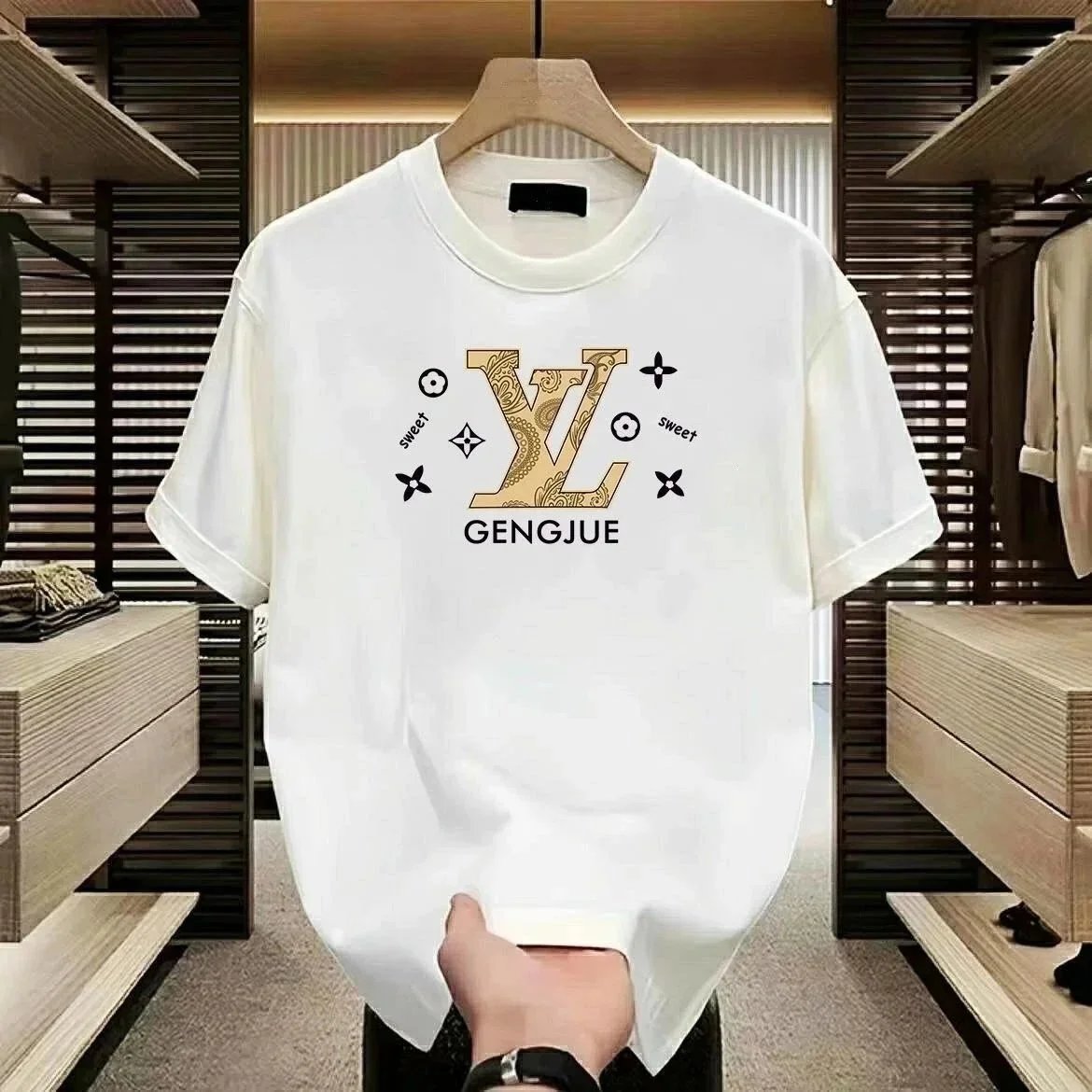 Mens Louis Vuitton T-shirt White