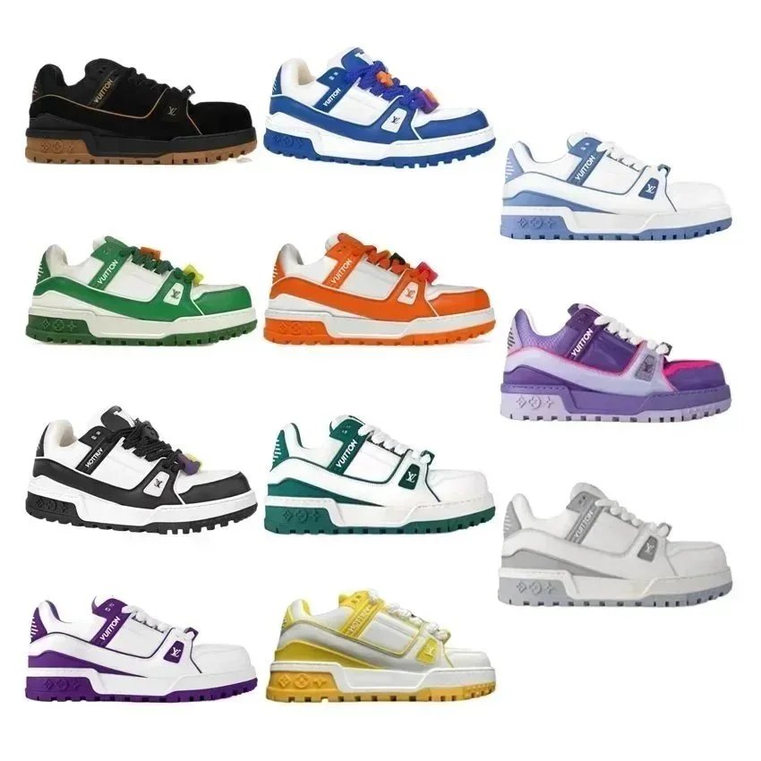 Louis Vuitton Trainer Maxi Orange Men's