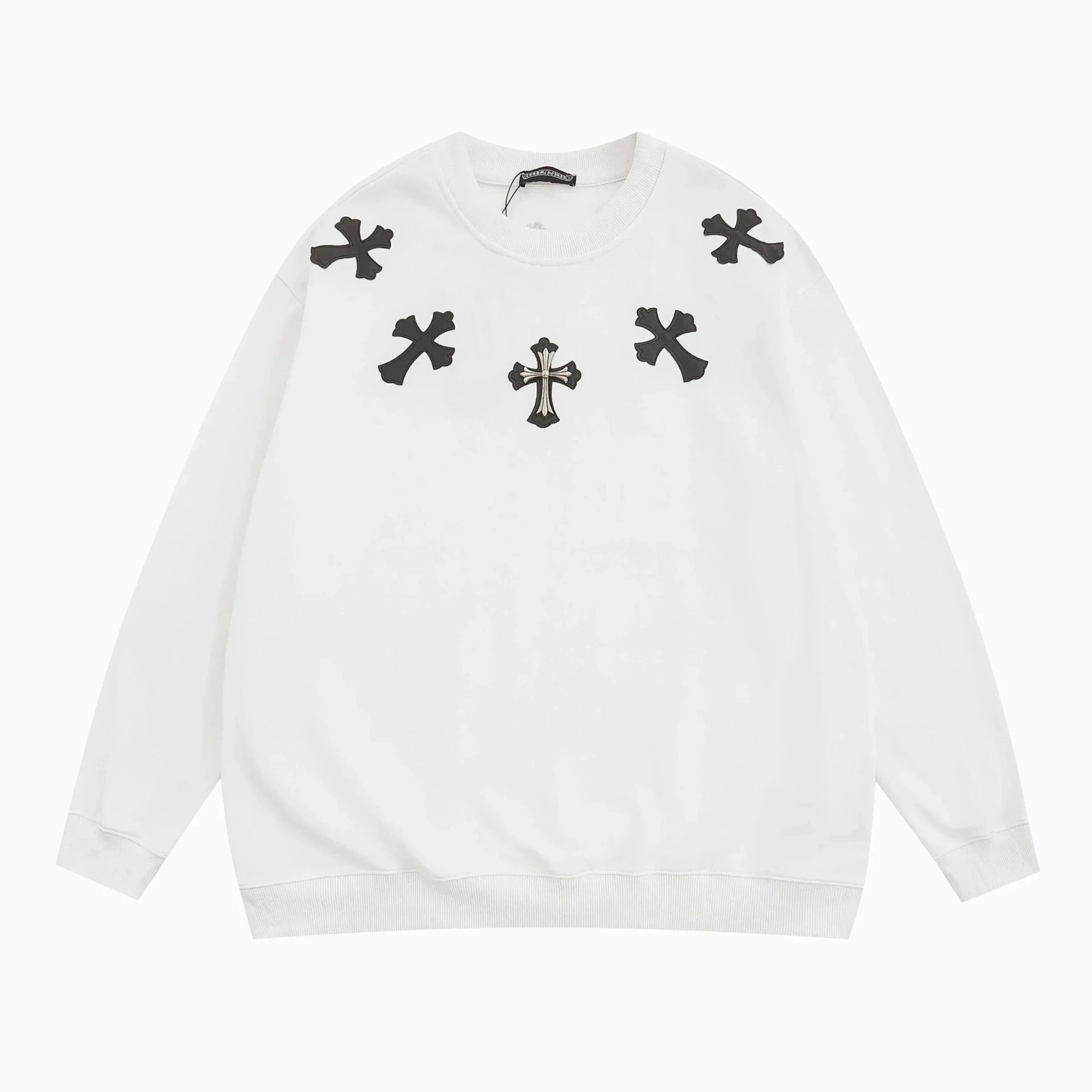 Chrome Hearts White and Black Hoodie