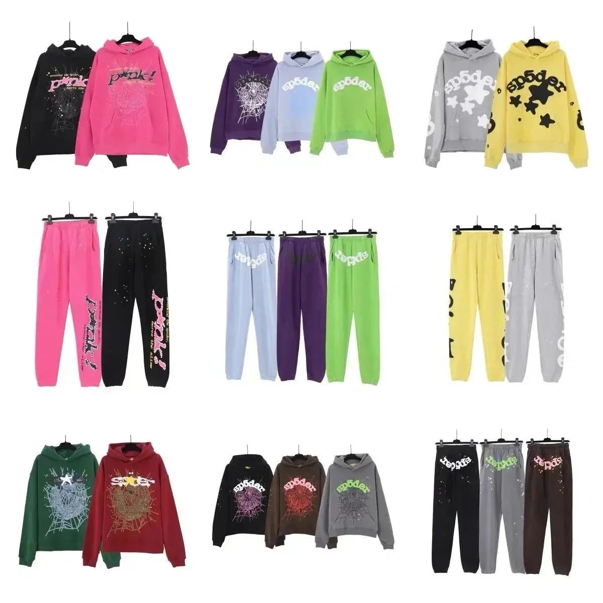 Spider Sweatshirt and Sweatpants Two- Piece Set