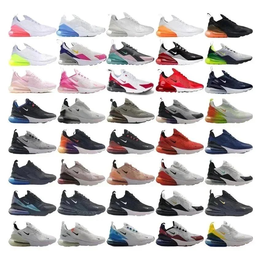 Nike Air Max 270 White Pack (Hot Punch)