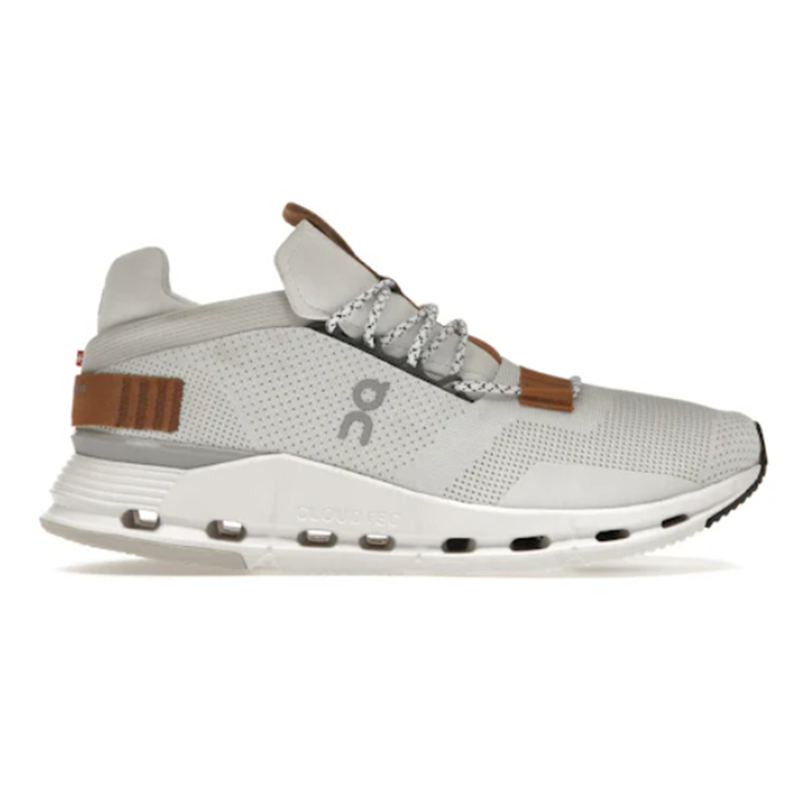 On Running Cloudnova White Pearl Brown