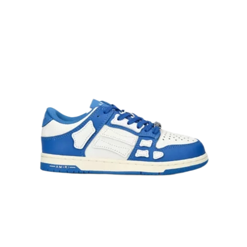 AMIRI Kids Blue & White Skel Sneakers