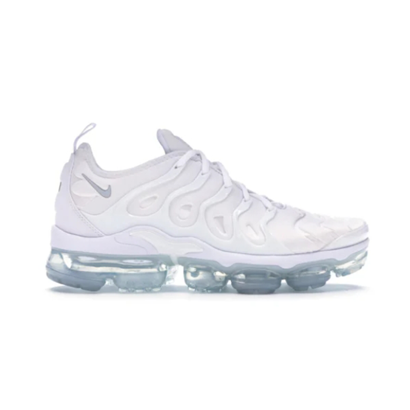 Nike Air VaporMax Plus Triple White Pure Platinum Men's Sneakers