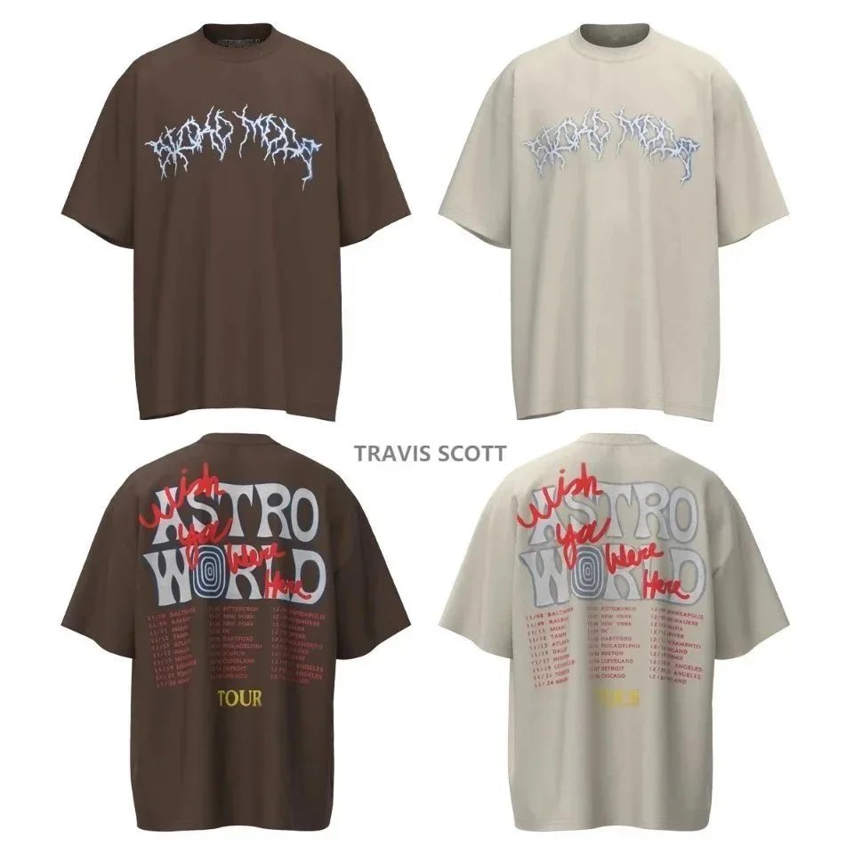 Travis Scott Astroworld Tour T- Shirt
