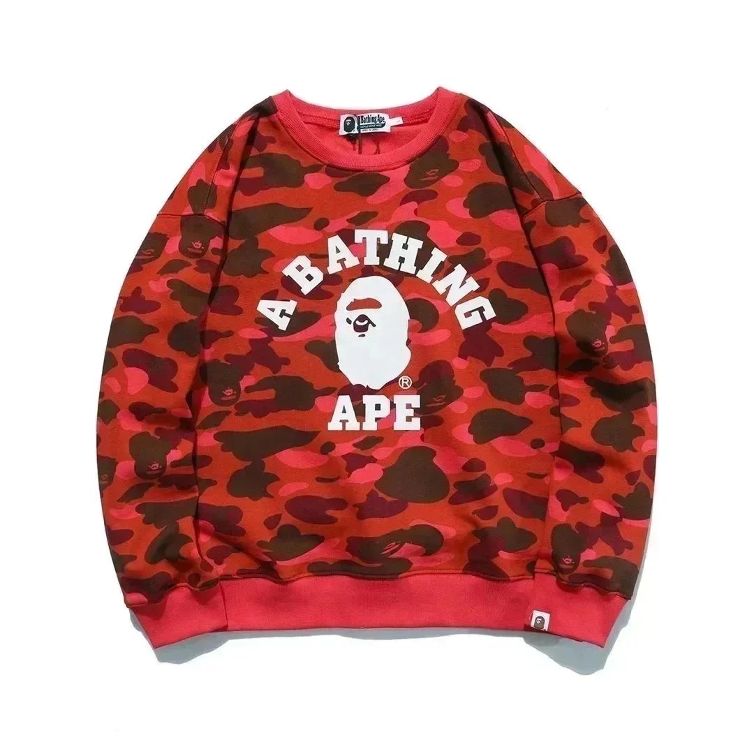 BAPE Color Camo College Crewneck