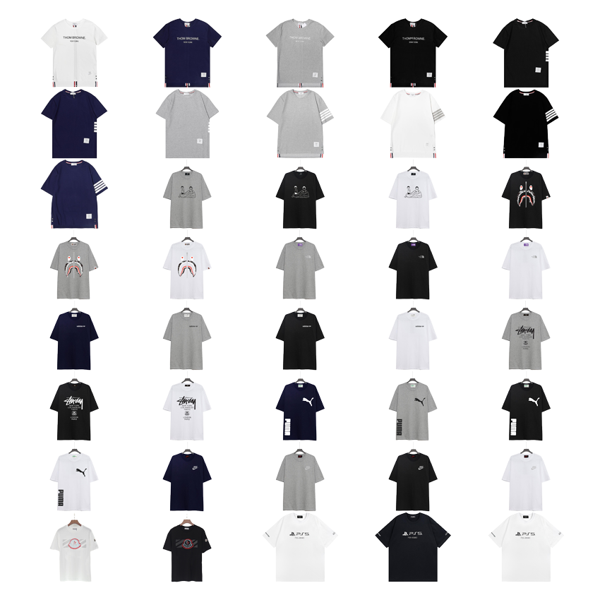 Thom Browne 4-Bar Stretch T-shirt