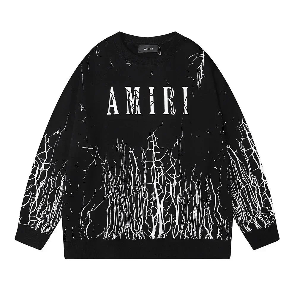 Amiri Cropped Dye Sweatshirt