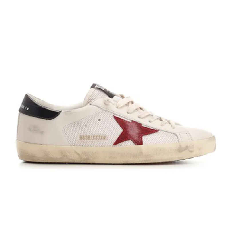 Golden Goose Superstar 'White Pomegranate Black'