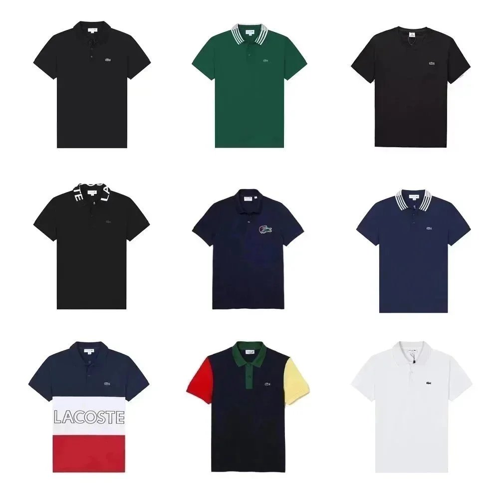Lacoste L1212 Mens Big Clock Vintage Polo Shirt