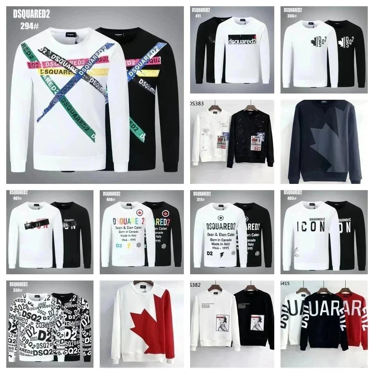 Dsquared2 Logo Tape Sweatshirt