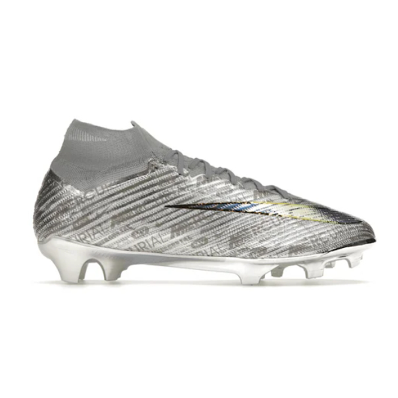 Nike Zoom Mercurial Superfly 9 Elite XXV SE FG Metallic Silver