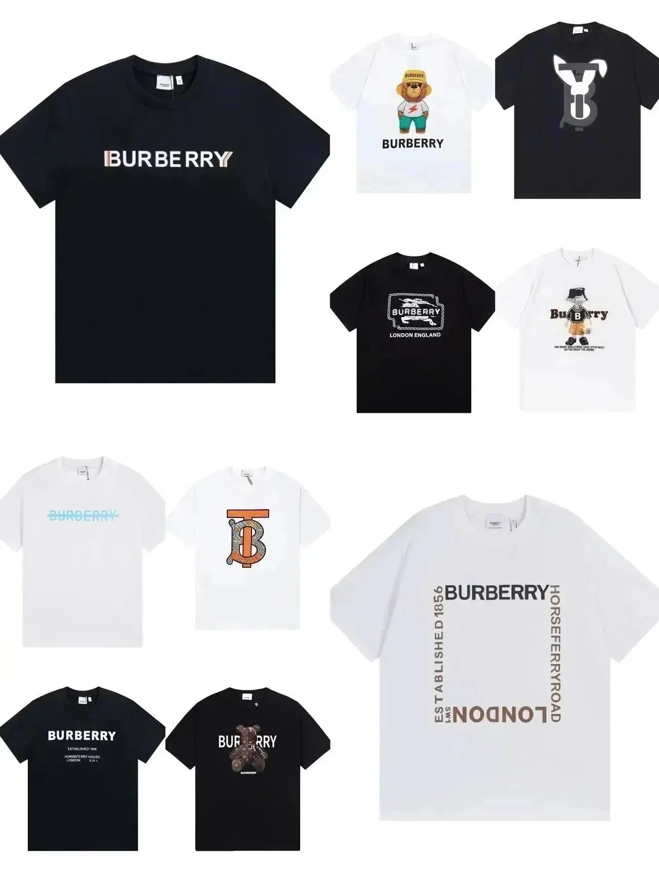 Burberry Horseferry Square Print T-shirt