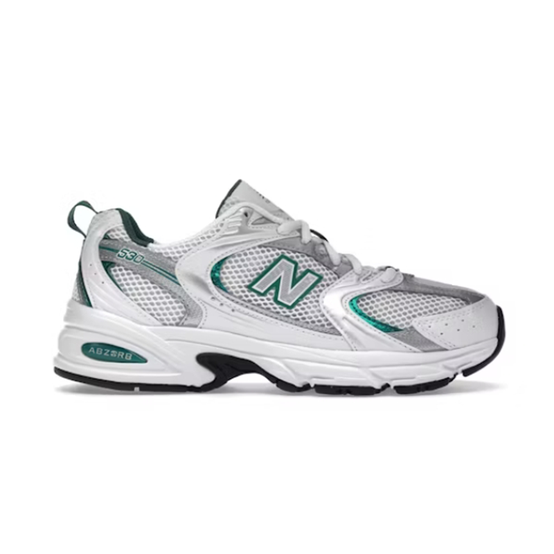 New Balance 530 White Silver Green Men's