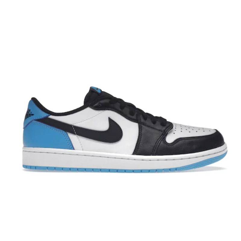 Jordan 1 Retro Low OG Black Dark Powder Blue