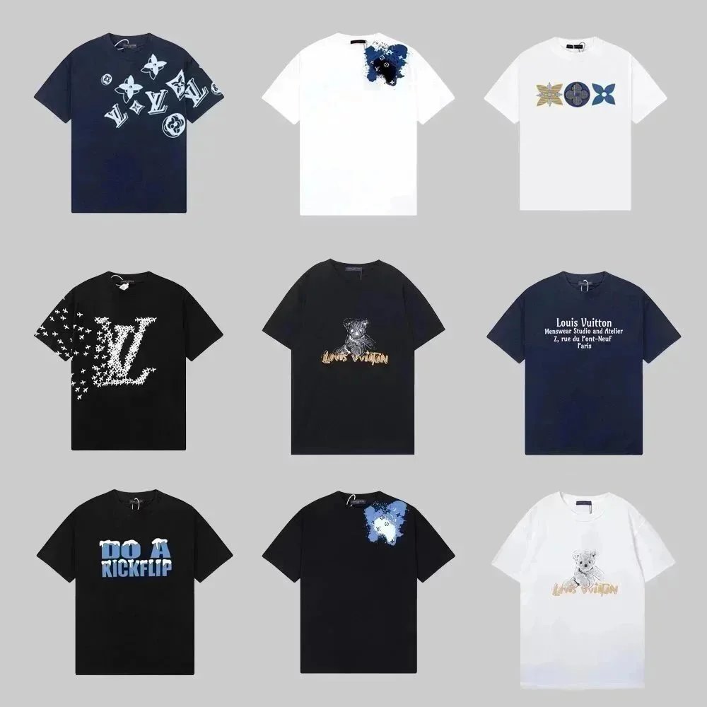 Louis Vuitton T-shirt Black White