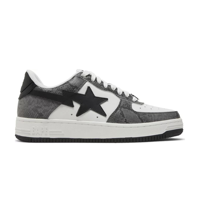 Buy Wmns Bapesta 'Black Snakeskin'