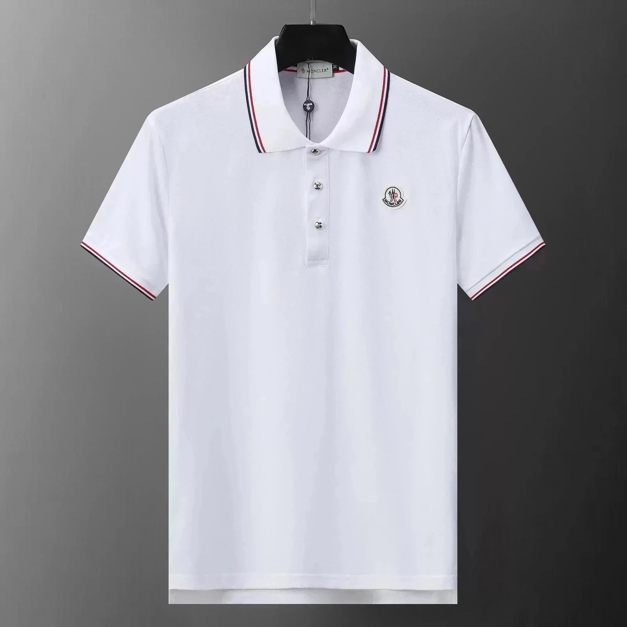 Moncler Men's Long Sleeve Polo Shirt