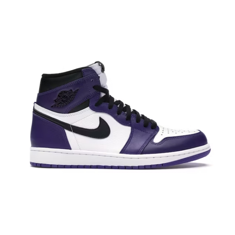 Jordan 1 Retro High Court Purple White Men's