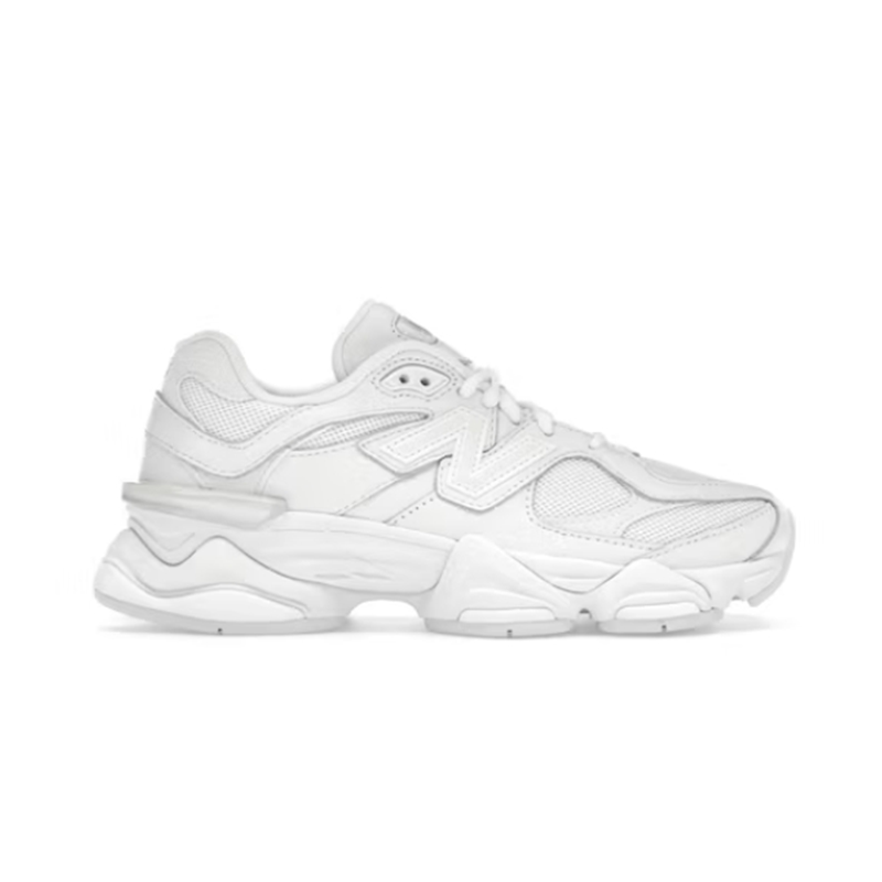 New Balance 9060 Triple White Men's Trainers