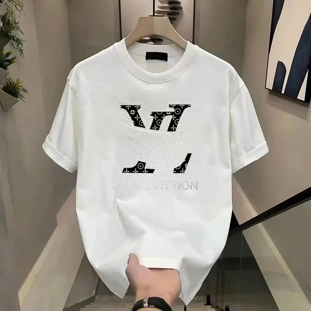 Fashion Trend Men's Short Sleeve T-Shirt Korean