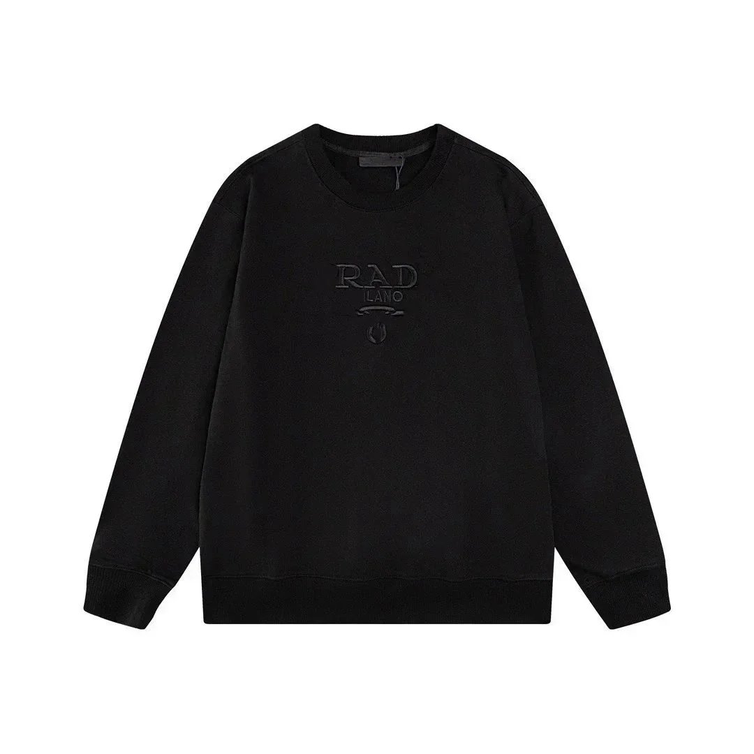 Black Logo Plaque Sweatshirt