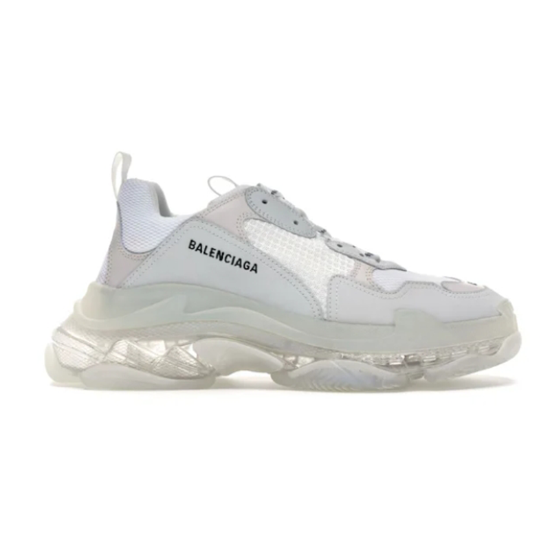 Balenciaga Triple S White Clear Sole