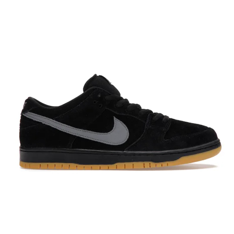 Nike Dunk Low Retro Women's Basketball Shoes, Black Grey