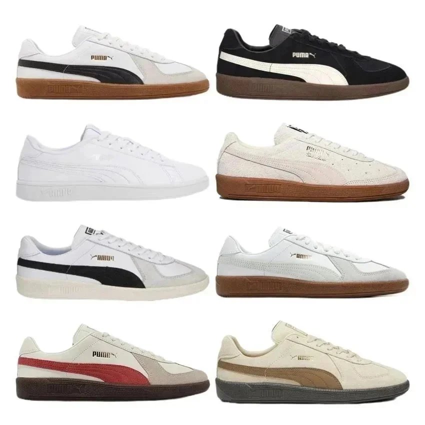PUMA Army Trainer OG Trainers, Puma White PUMA Black