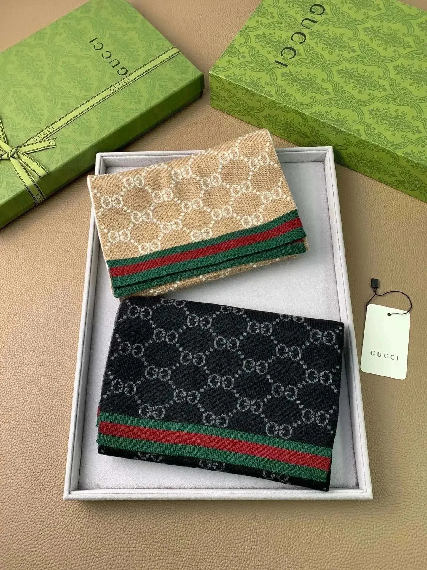 Gucci GG Wool Scarf