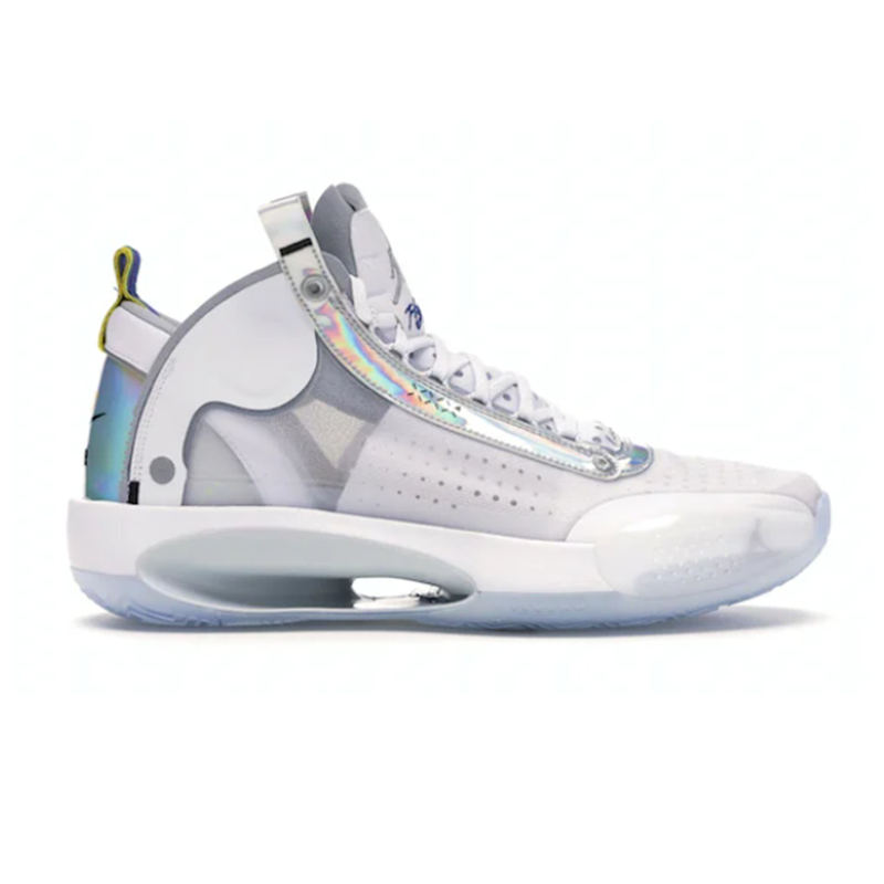 Jordan XXXIV White Metallic Silver (GS)