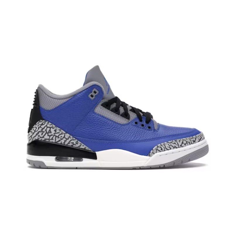 Jordan 3 Retro Varsity Royal Cement Men's