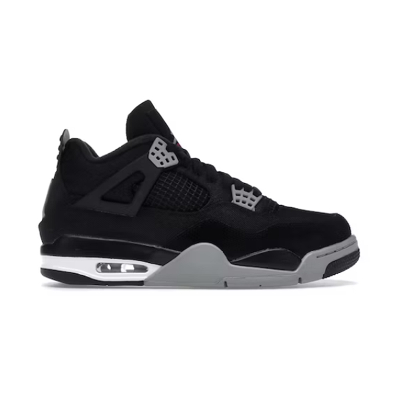 Jordan 4 Retro Black Canvas (GS)