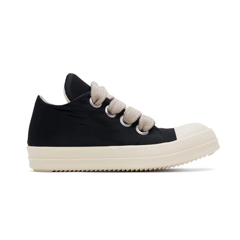 Rick Owens Jumbo Lace Recycled Puffer Low Black Milk