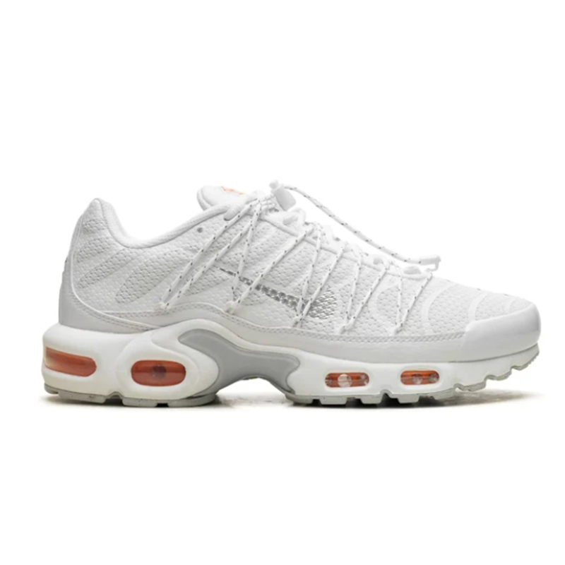 Nike Air Max Plus TN Utility White Safety Orange Pure Platinum