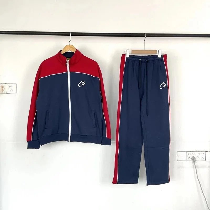 蓝色套装