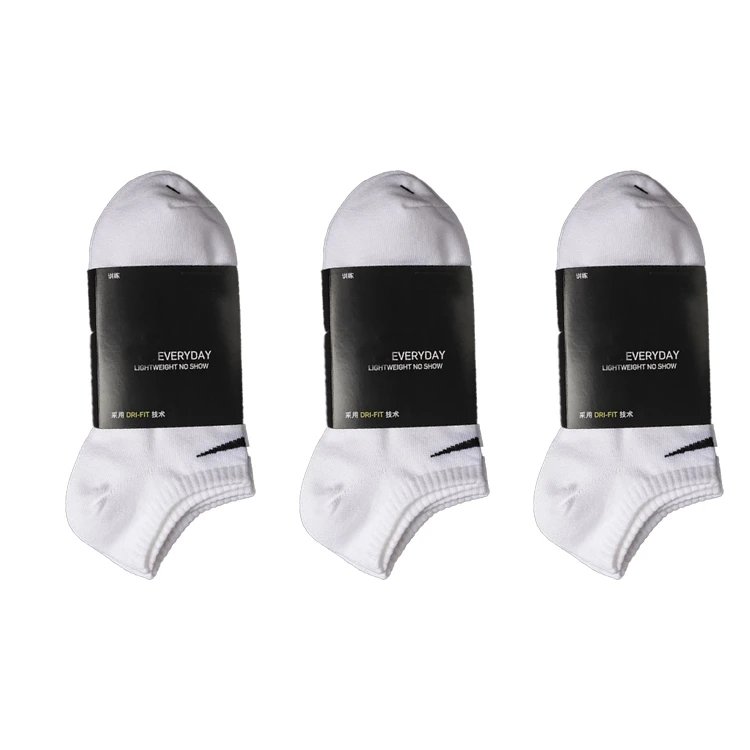 three pairs of  white short