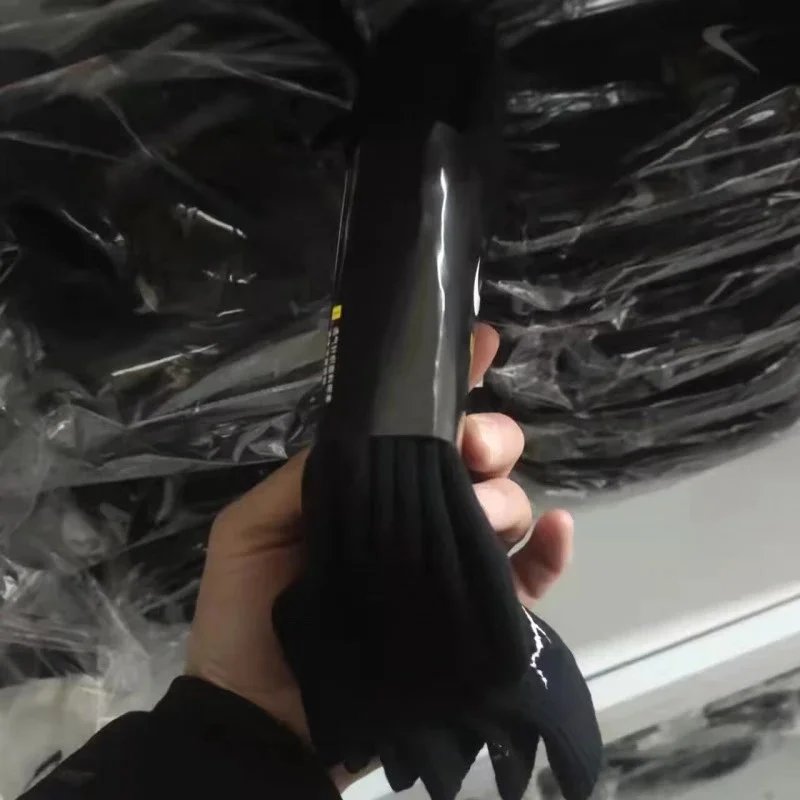 毛巾底中筒黑色