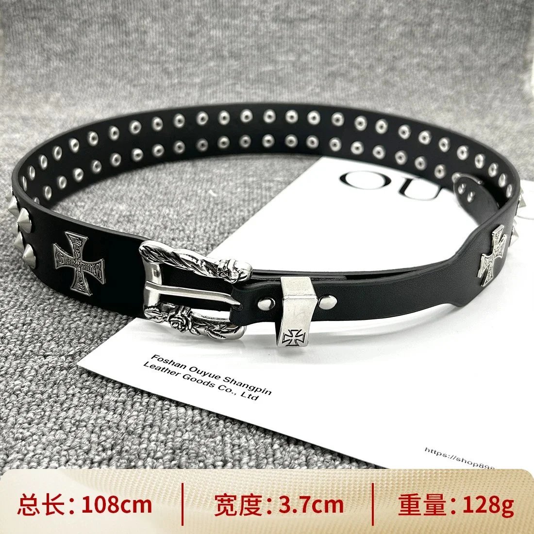 【双十字架108cm】CH克罗腰带